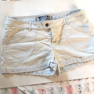 Mossimo Railroad Stripe Denim Shorts